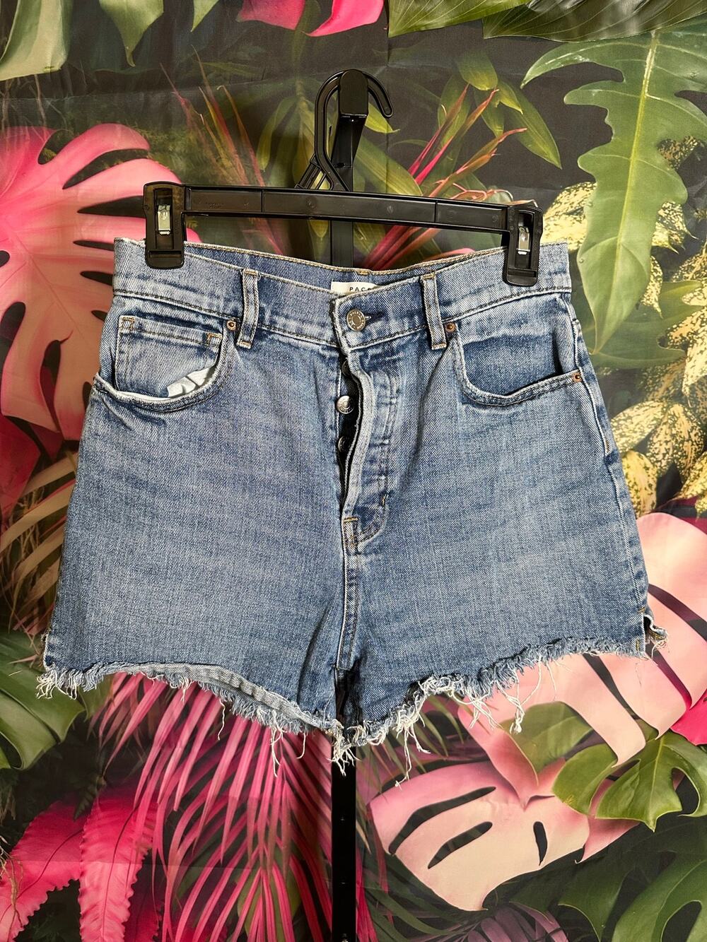 Pacsun size 27 cut off denim shorts
